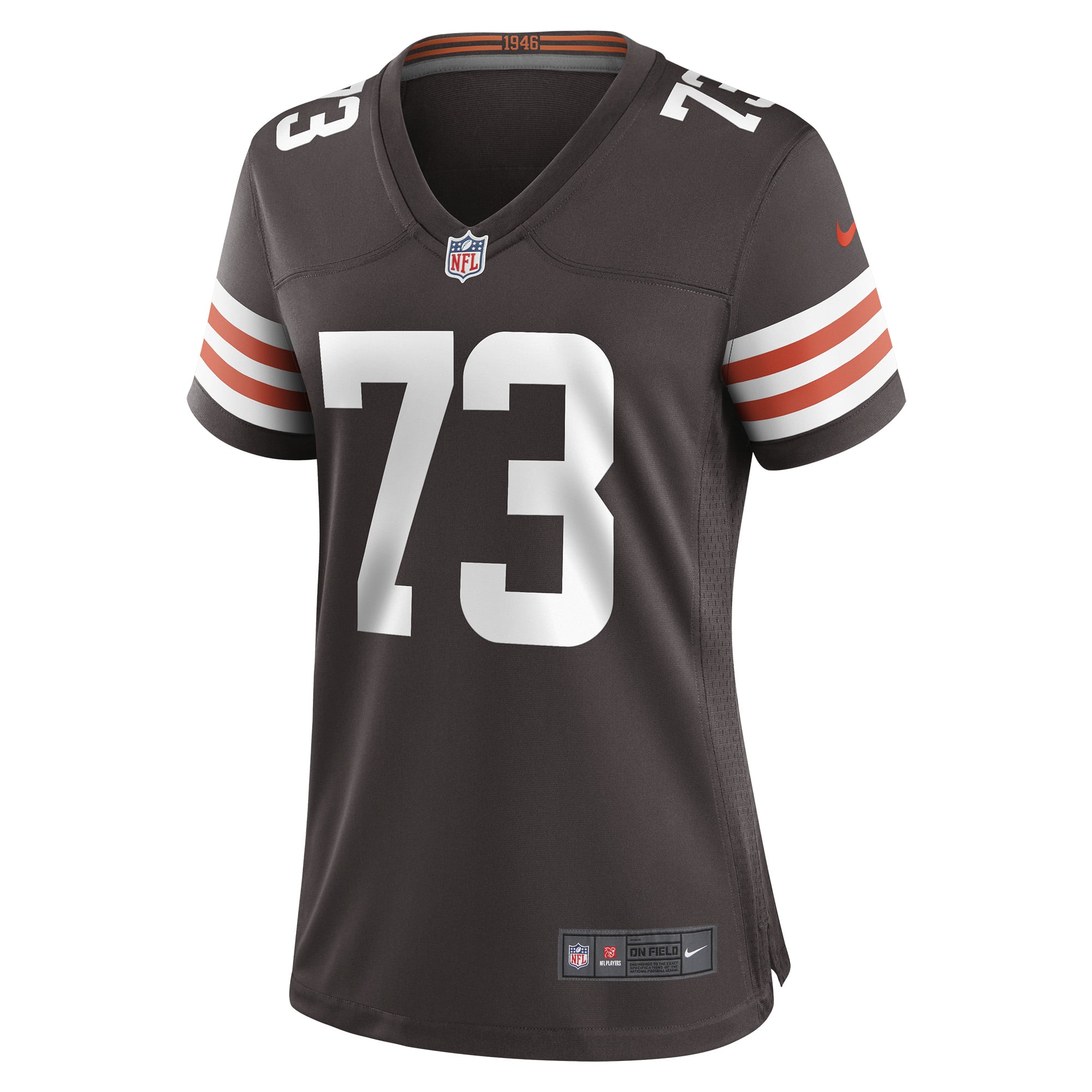 Joe Thomas Cleveland Browns Women's Retired Game Player Jersey - Brown