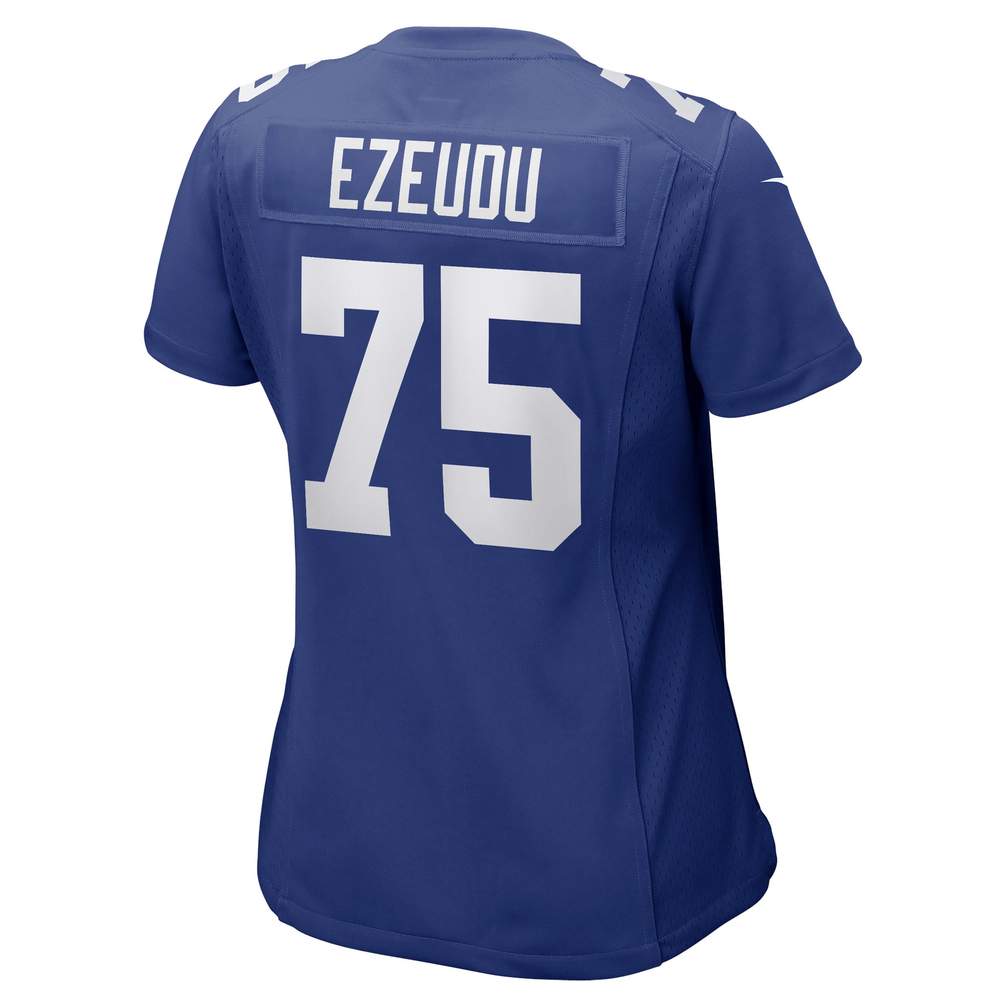 Women's New York Giants Joshua Ezeudu Royal Game Player Jersey