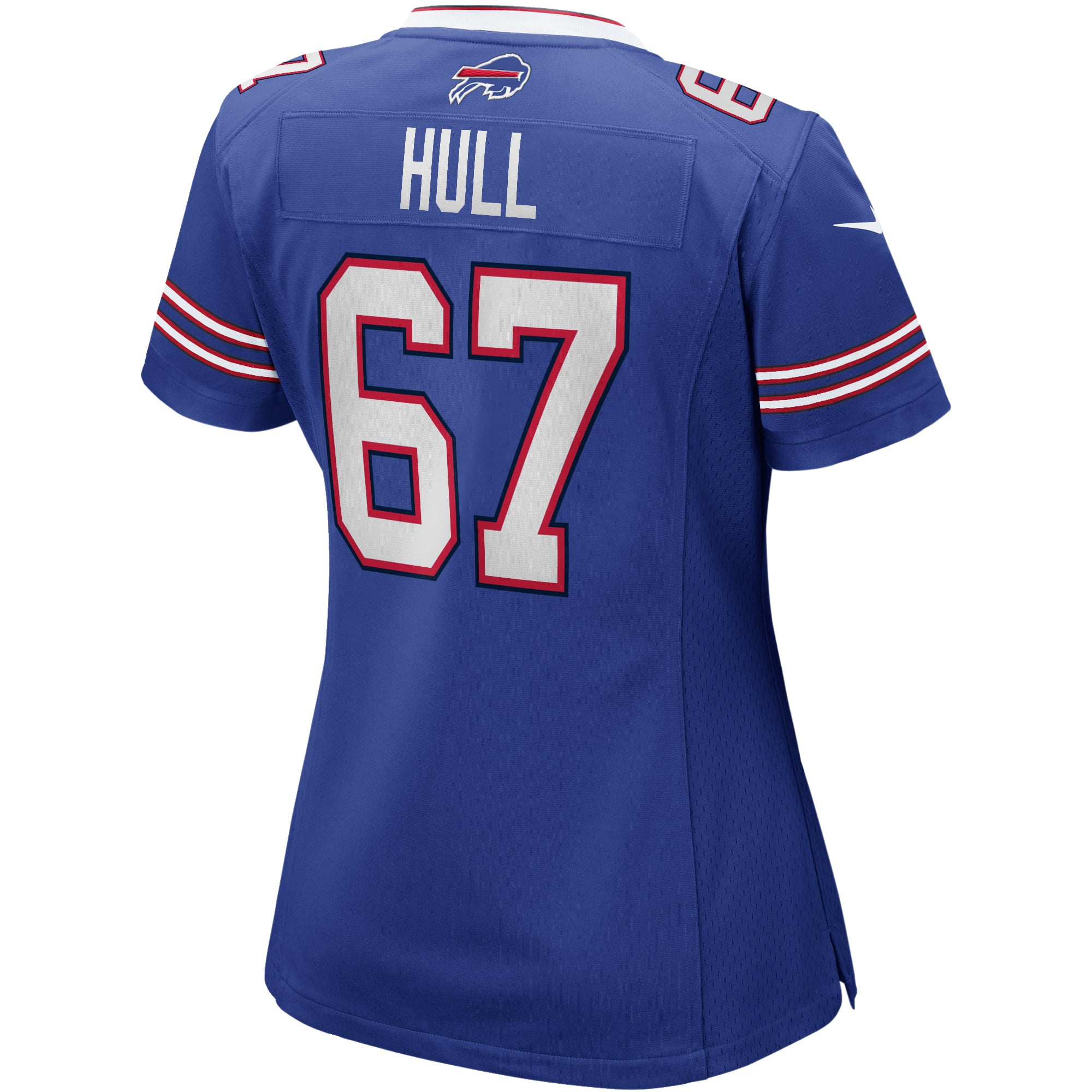 Women's Buffalo Bills Kent Hull Royal Game Retired Player Jersey