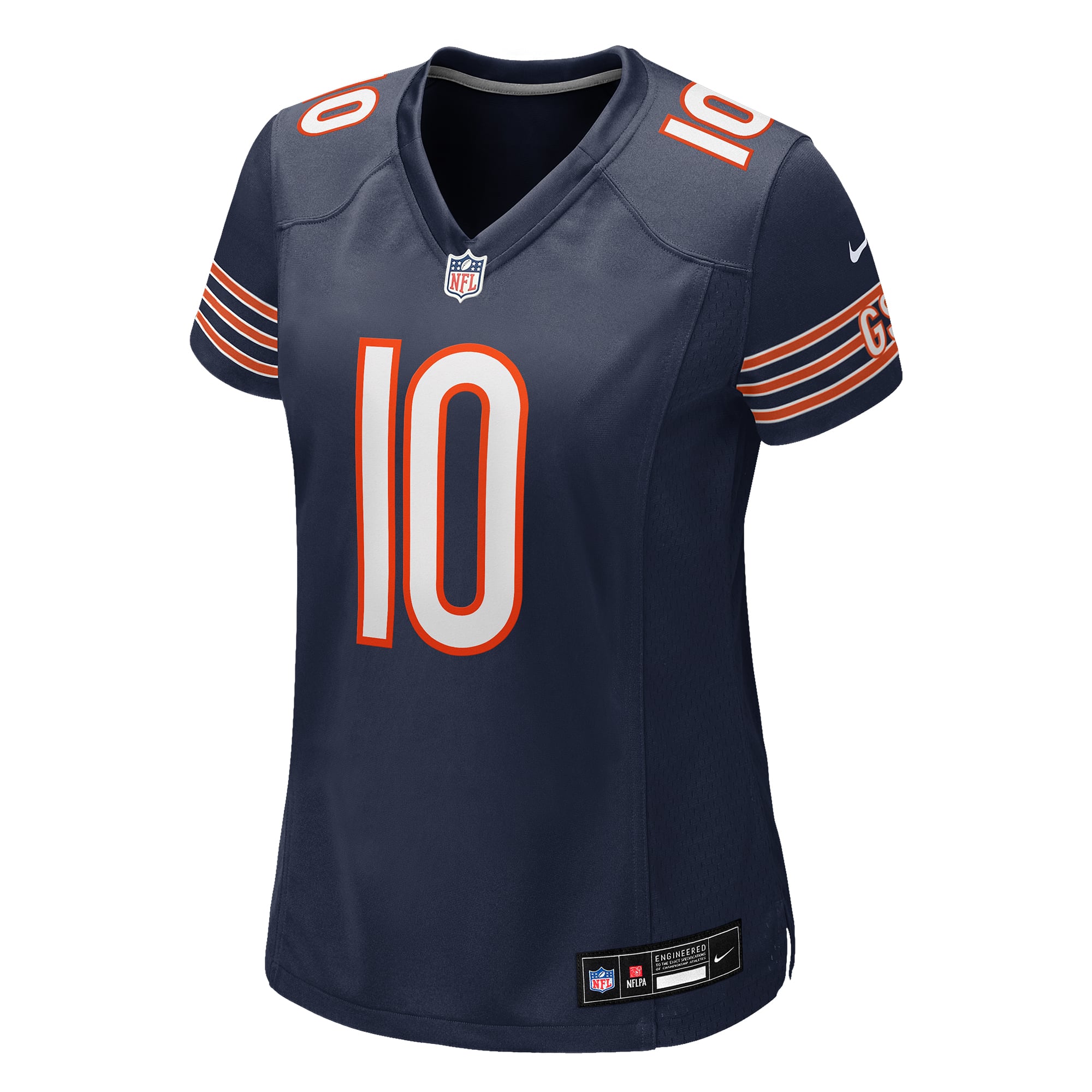 Women's Chicago Bears Luther Burden III Navy Team Game Jersey
