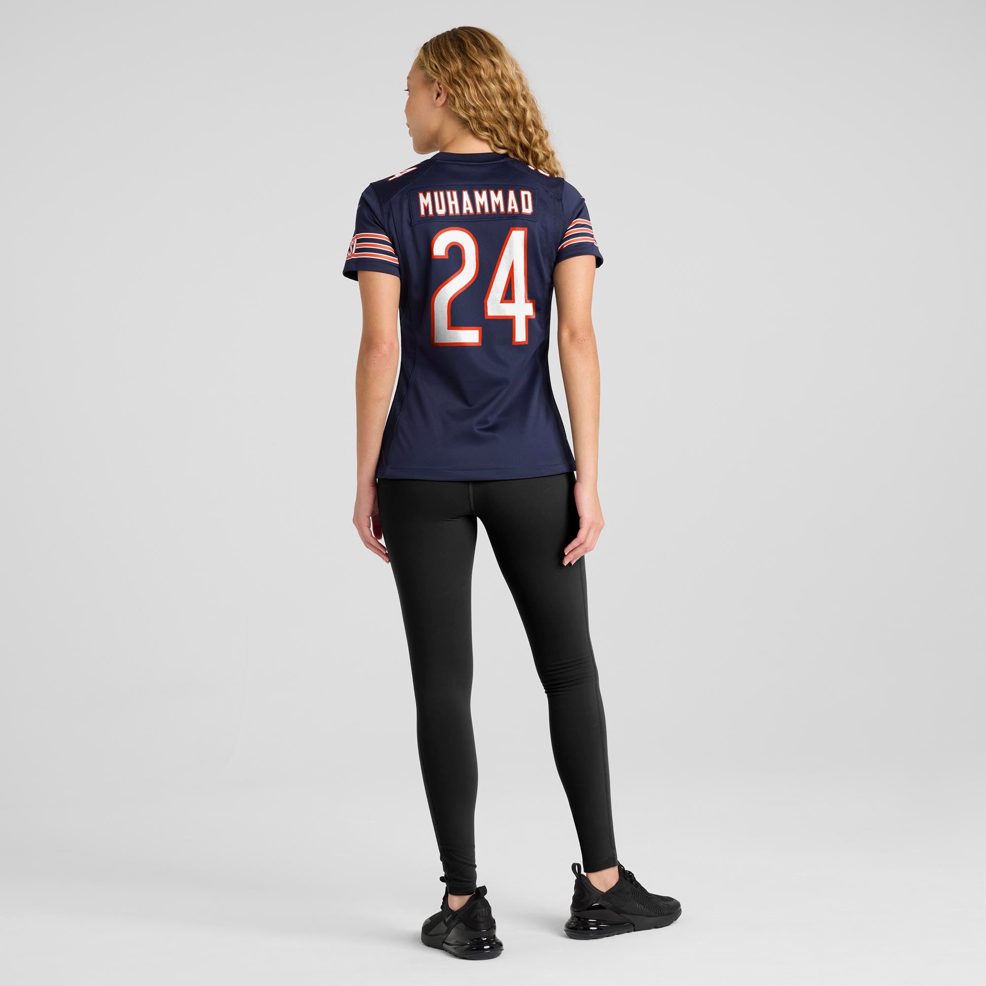 Women's Chicago Bears Malik Muhammad Navy Team Game Jersey
