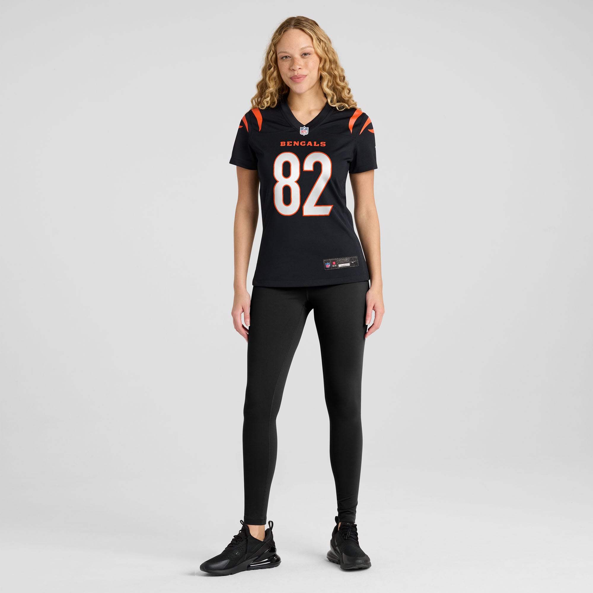 Women's Cincinnati Bengals Mitchell Tinsley Black Team Game Jersey