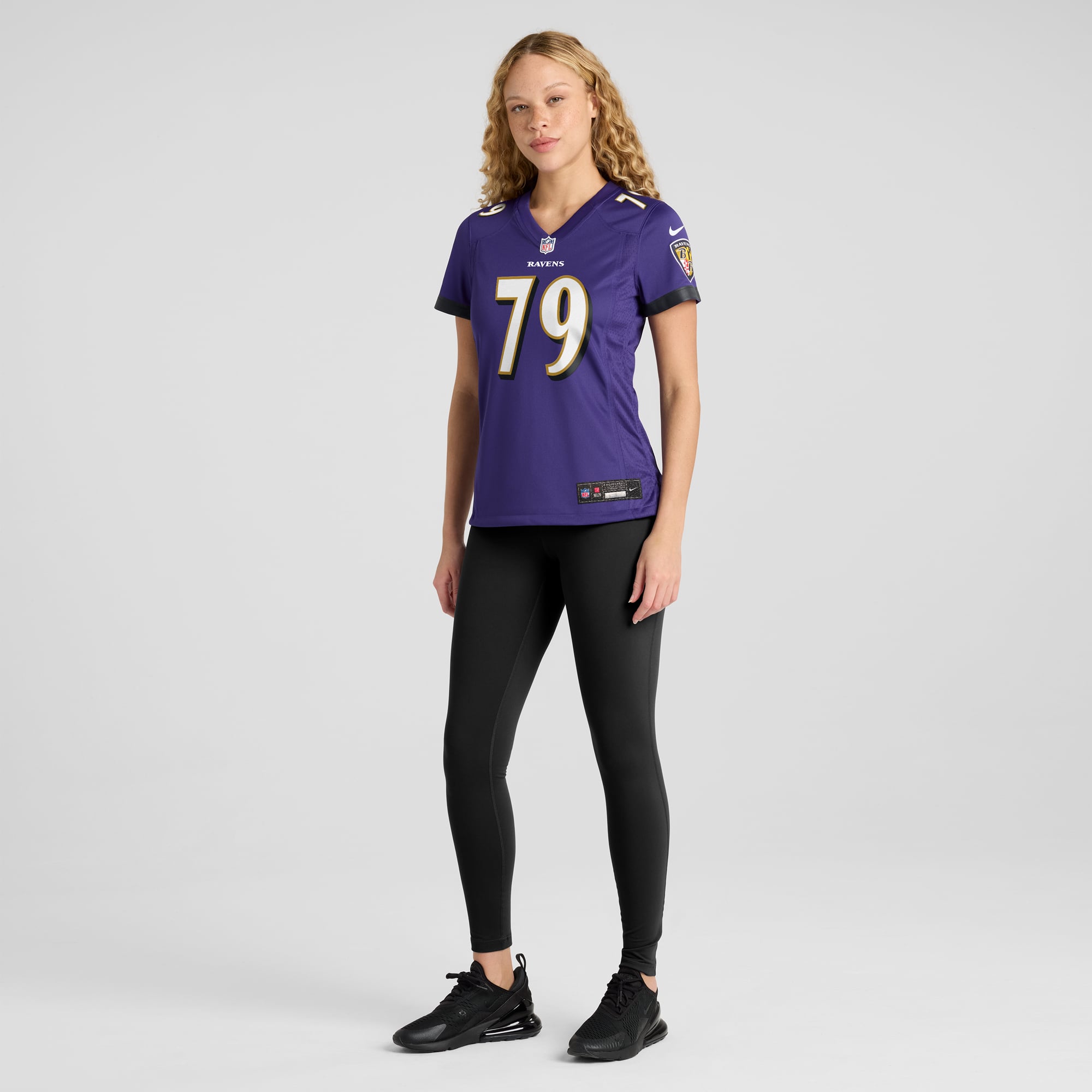 Women's Baltimore Ravens Ronnie Stanley Purple Game Jersey