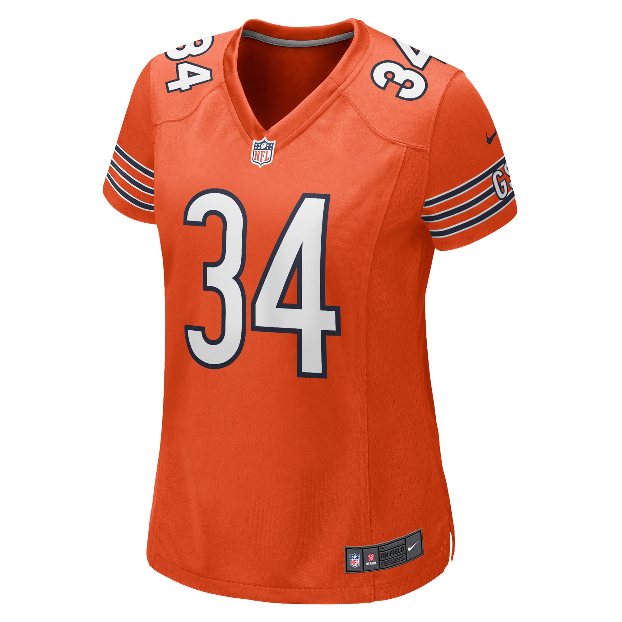 Women's Chicago Bears Walter Payton Orange Retired Player Jersey