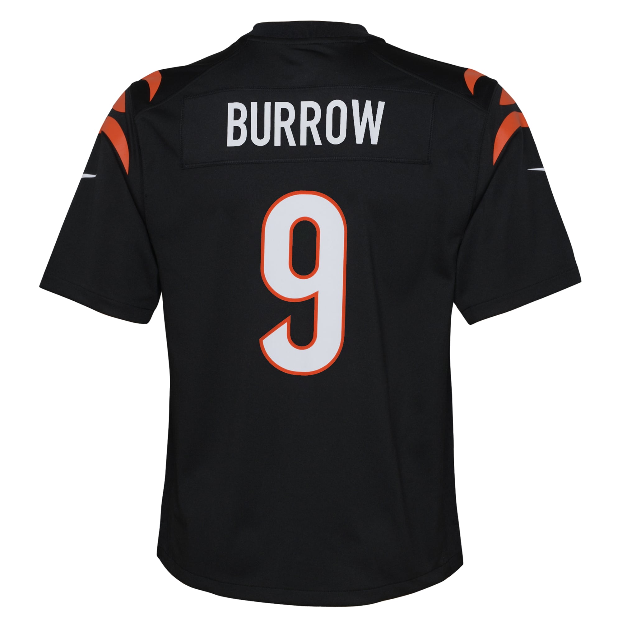 Youth Cincinnati Bengals Joe Burrow Black Game Jersey