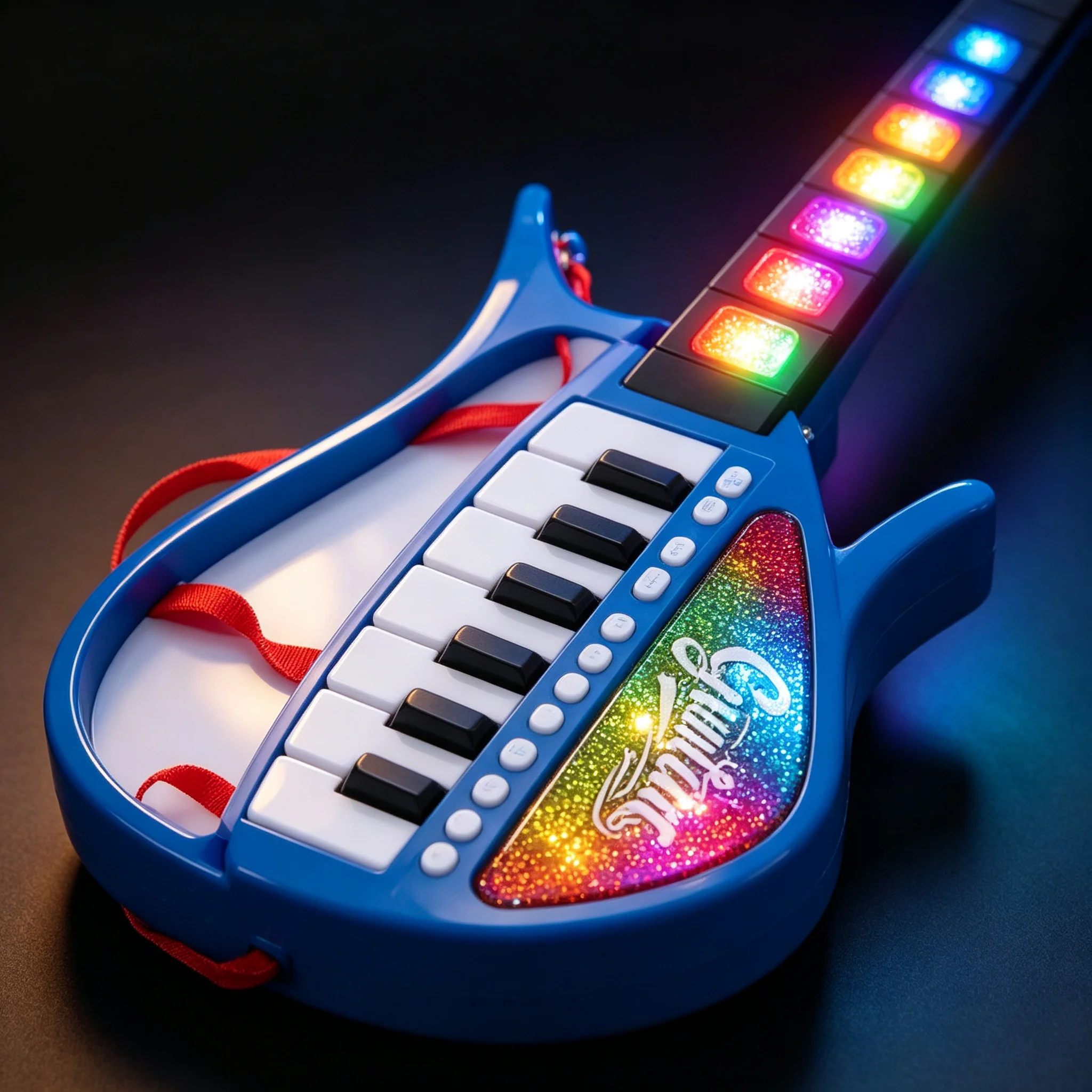 🥰 Toddler Electric Guitar Toy – Light & Music Play Instrument for Kids 3+