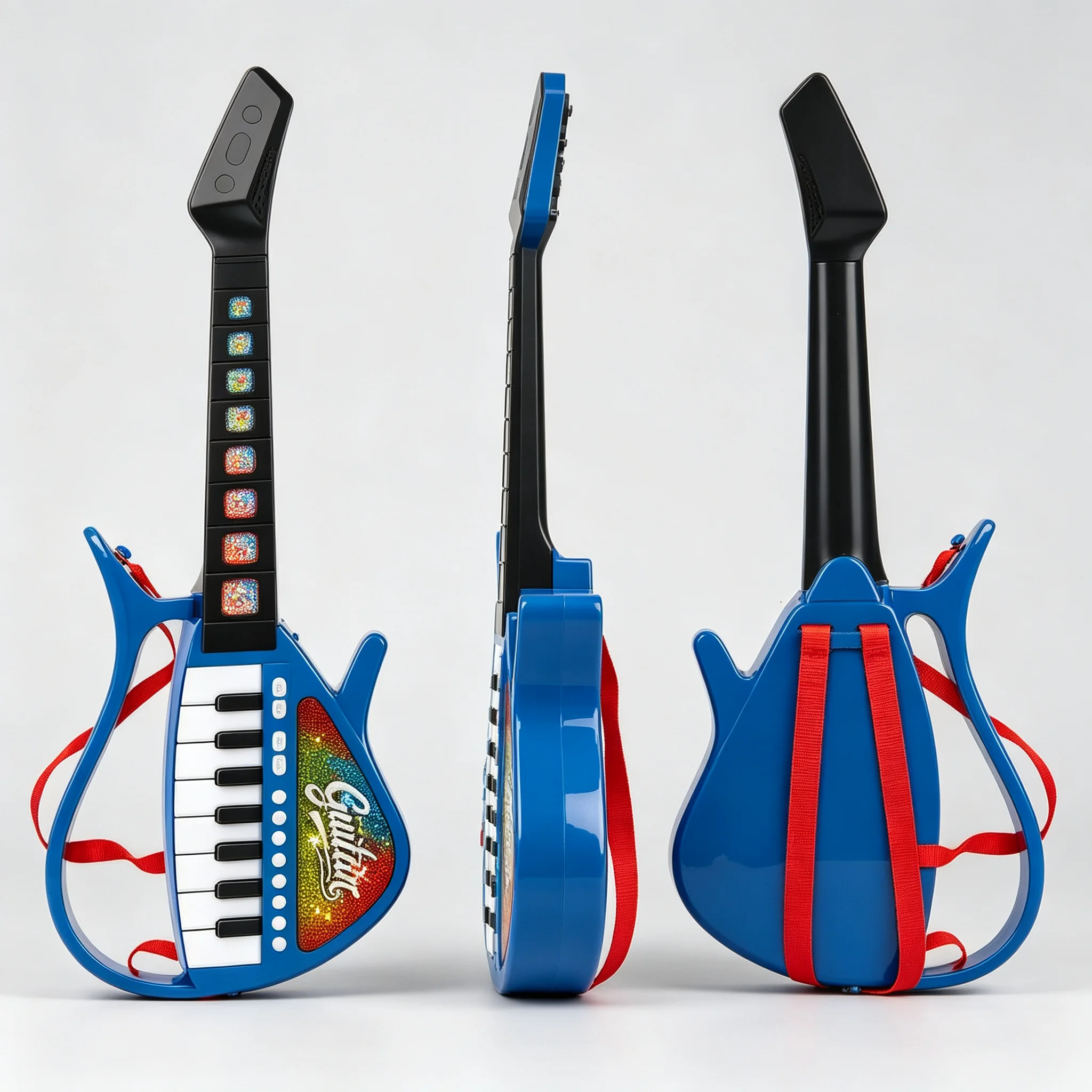 🥰 Toddler Electric Guitar Toy – Light & Music Play Instrument for Kids 3+