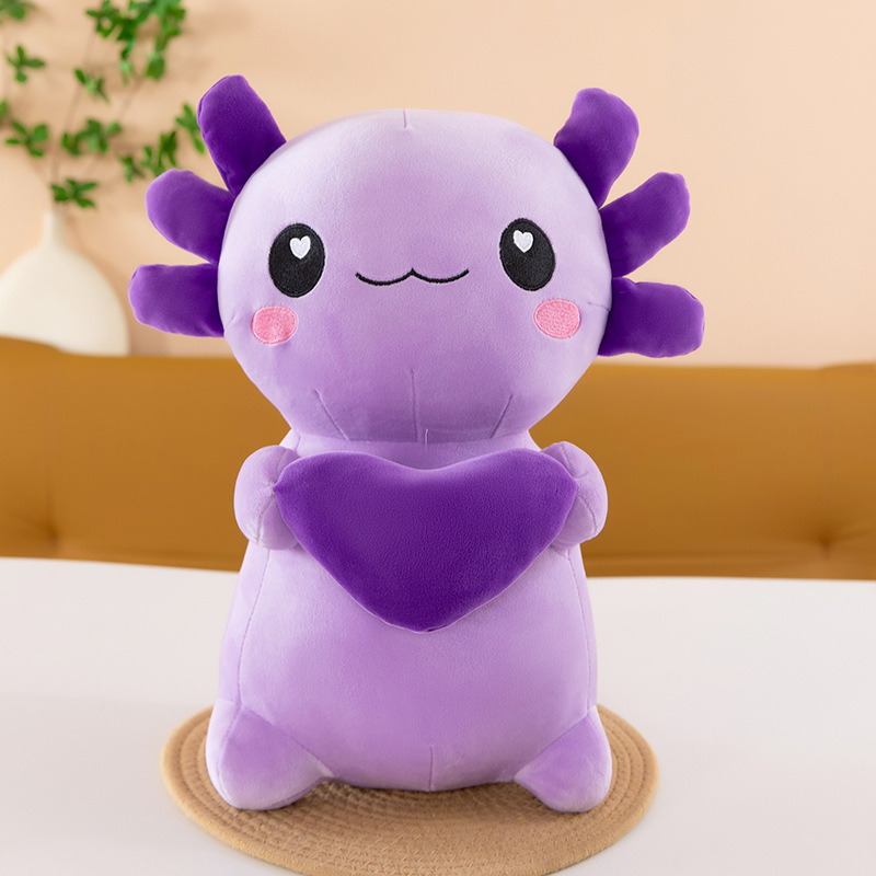 Purple Axolotl Plush