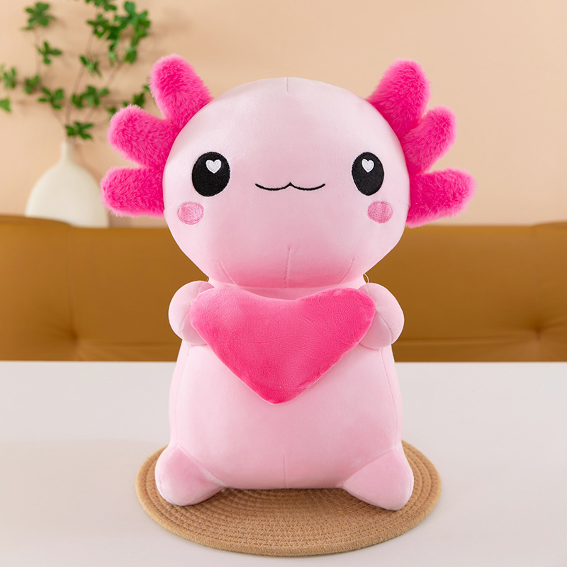 Pink Axolotl Plush