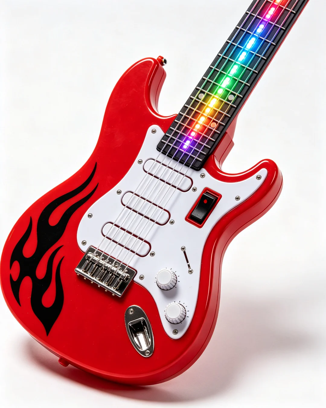 😀Kids Electric Toy Guitar with Flashing Lights & Music - Rock Band Musical Instrument Toy for Boys & Girls Ages 4-6