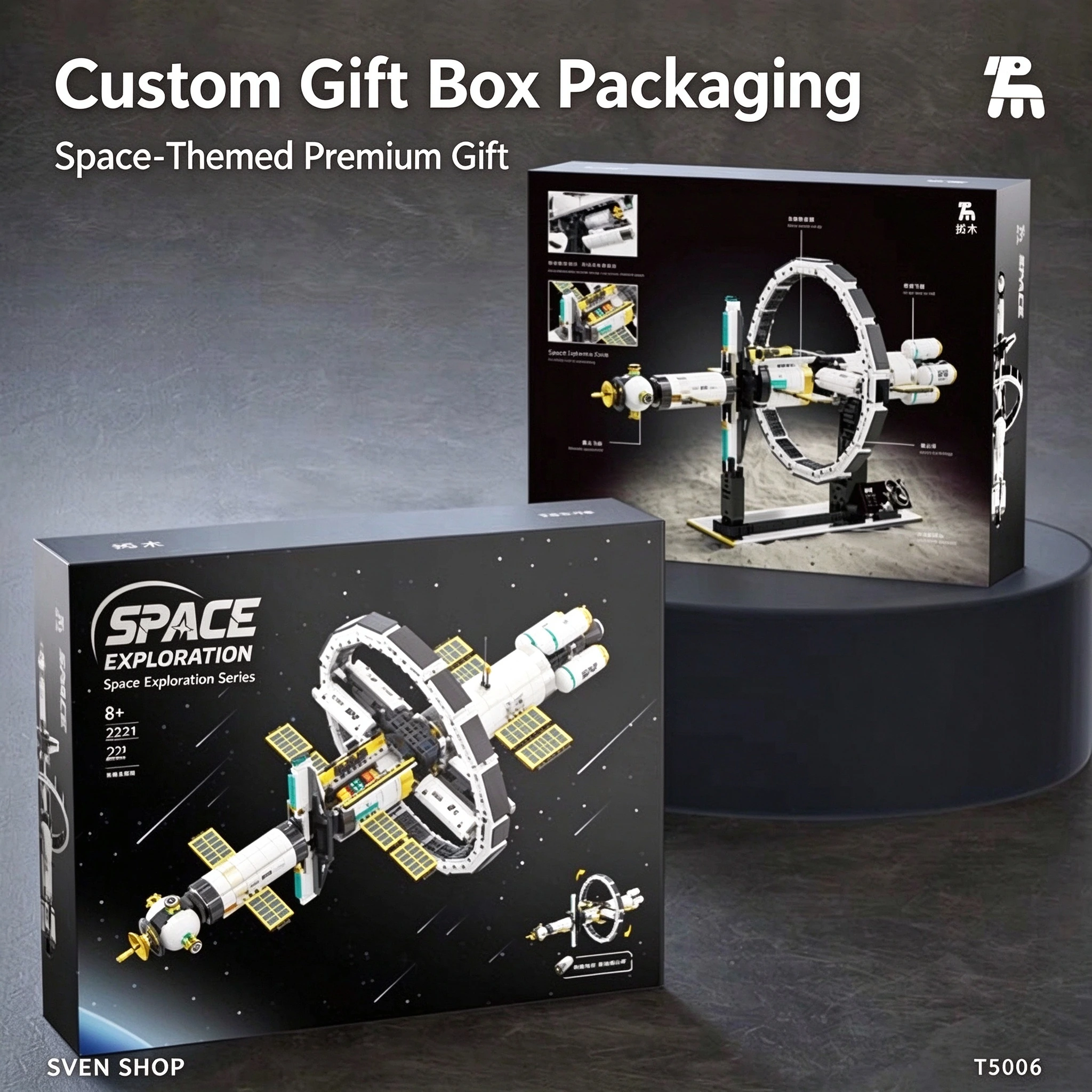 Space Station Building Blocks Set