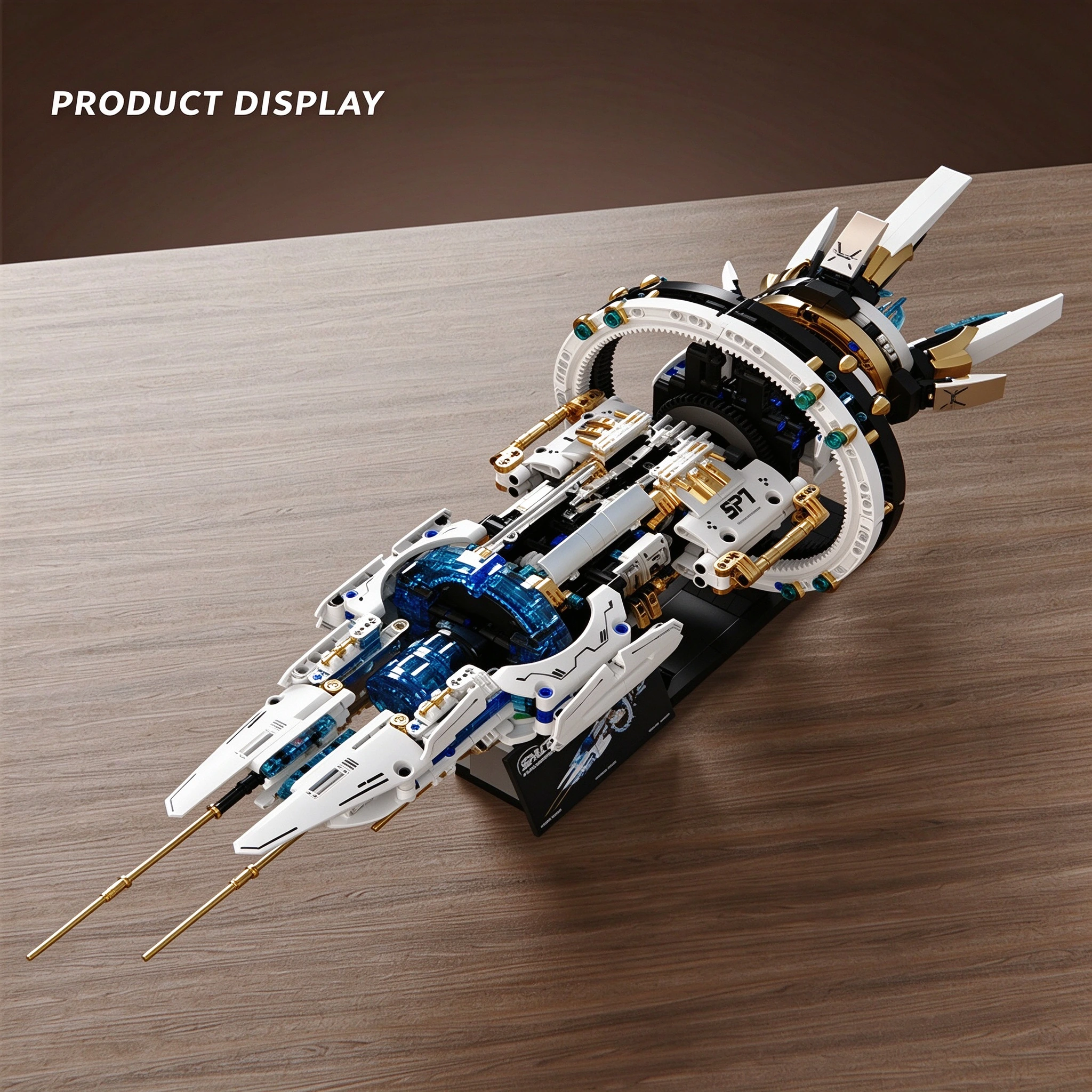 Space Explorer Ship - Side View