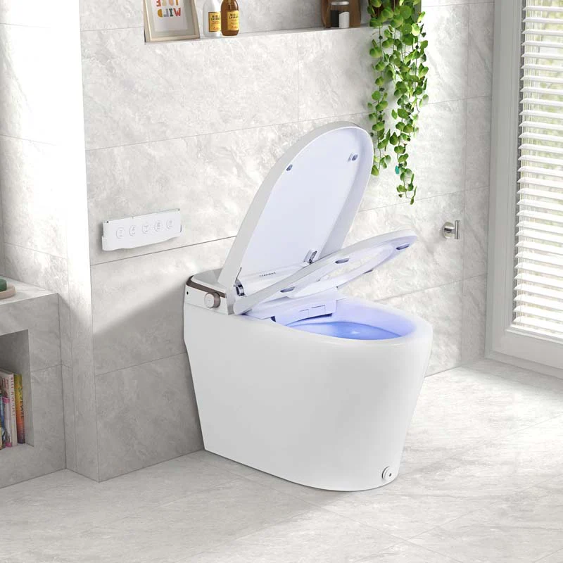 Eletriclife Elongated Smart Bidet Toilet Heated Seat Sensor Auto