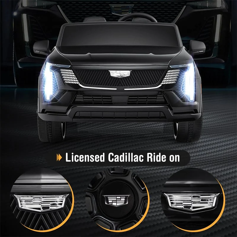 Eletriclife 24V Licensed Cadillac 2-Seater Ride-On Truck Kids Electric Car with Remote Control