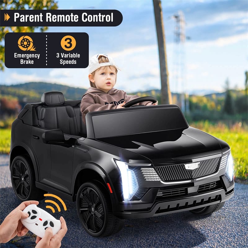 Eletriclife 24V Licensed Cadillac 2-Seater Ride-On Truck Kids Electric Car with Remote Control