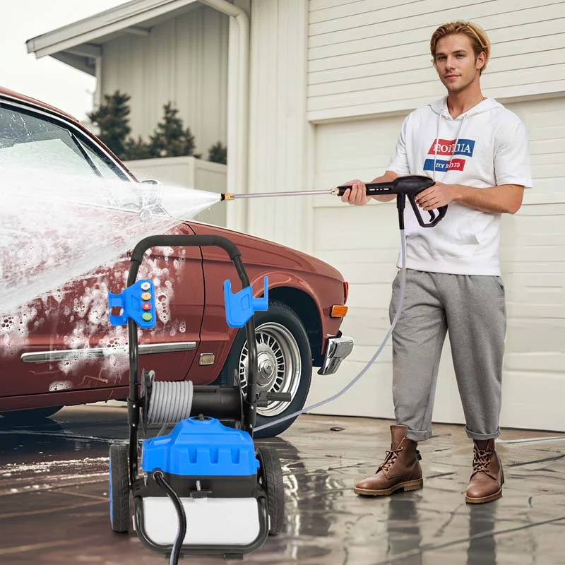 Eletriclife 2300 PSI 1.8 GPM Electric Pressure Washer with Wheels