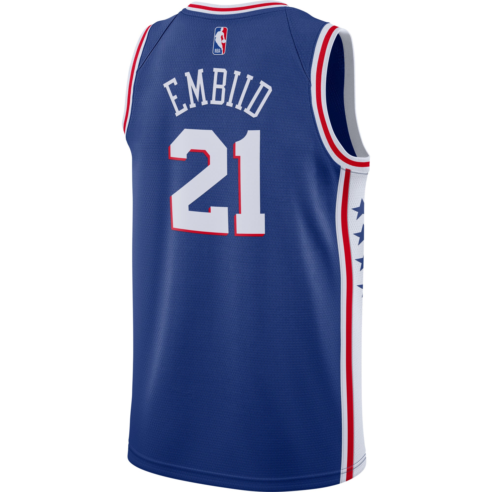Joel Embiid Philadelphia 76ers 2019/2020 Jersey - Icon Edition - Royal