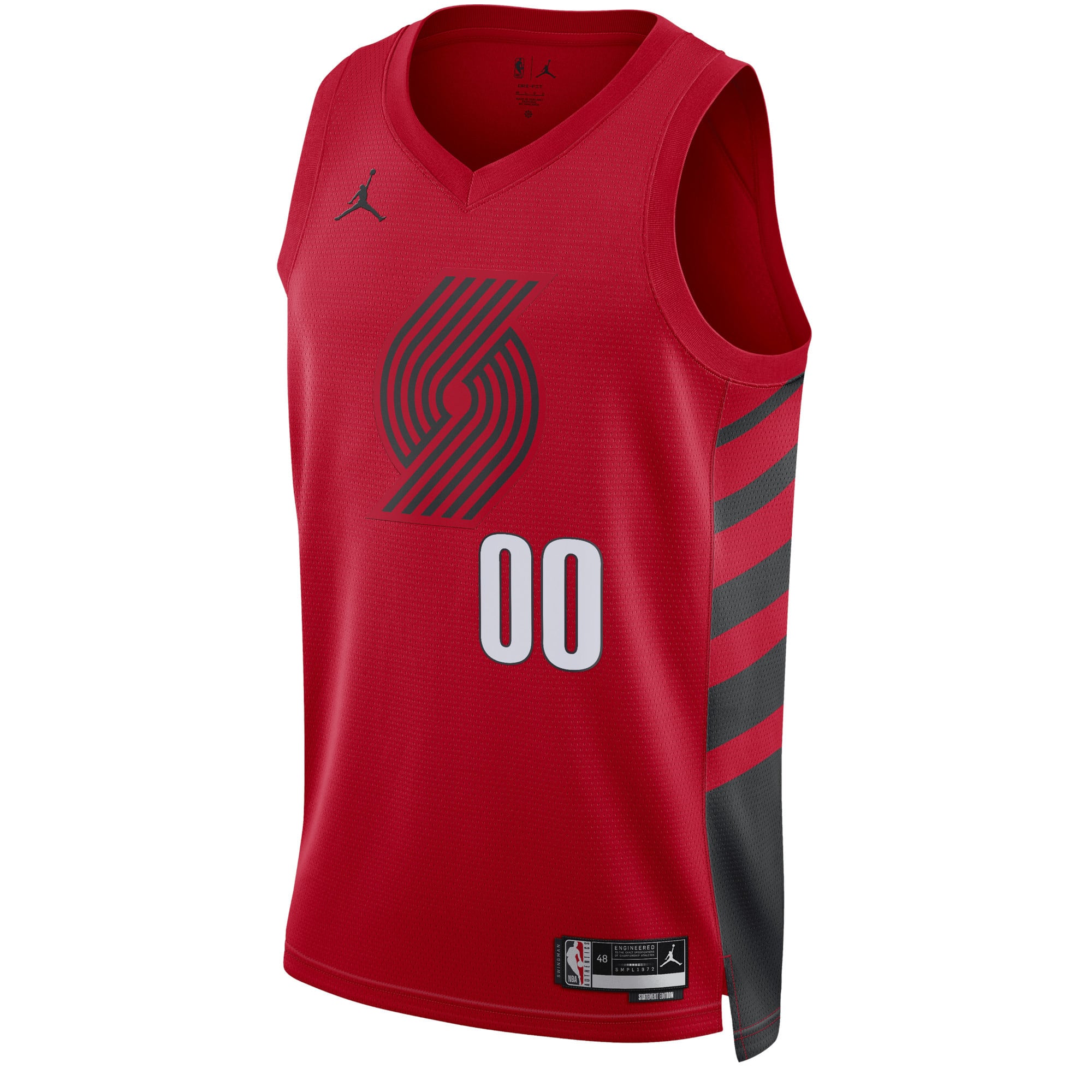 Portland Trail Blazers Unisex 2022/23 Custom Jersey - Statement Edition - Red