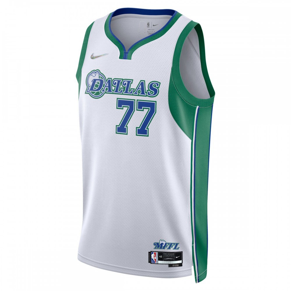 Luka Dončić Dallas Mavericks Nike Unisex 2024/25 Swingman Player Jersey - City Edition - White