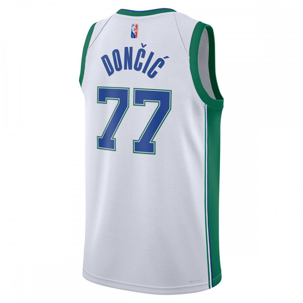 Luka Dončić Dallas Mavericks Nike Unisex 2024/25 Swingman Player Jersey - City Edition - White