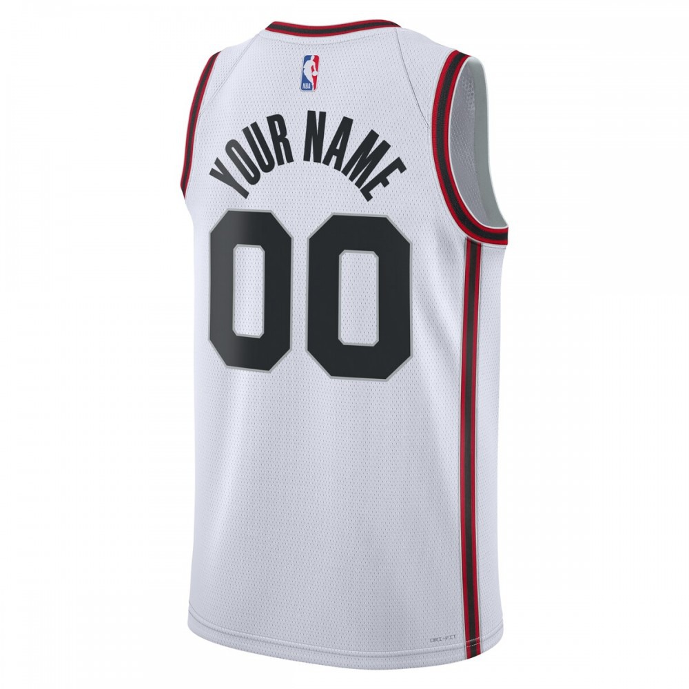 Houston Rockets Nike Unisex 2024/25 Custom Swingman Jersey - City Edition - White