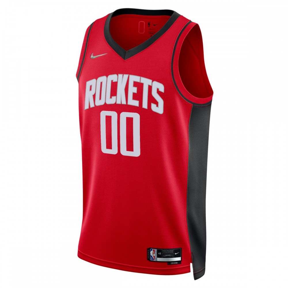 Houston Rockets Nike 2021/22 Diamond Swingman Custom Jersey - Icon Edition - Red