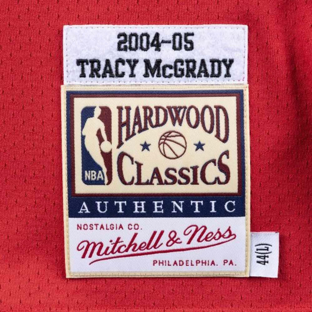 Men's Houston Rockets Tracy McGrady #1 Throwback Red 04-05 Hardwood Classics Swingman Jersey