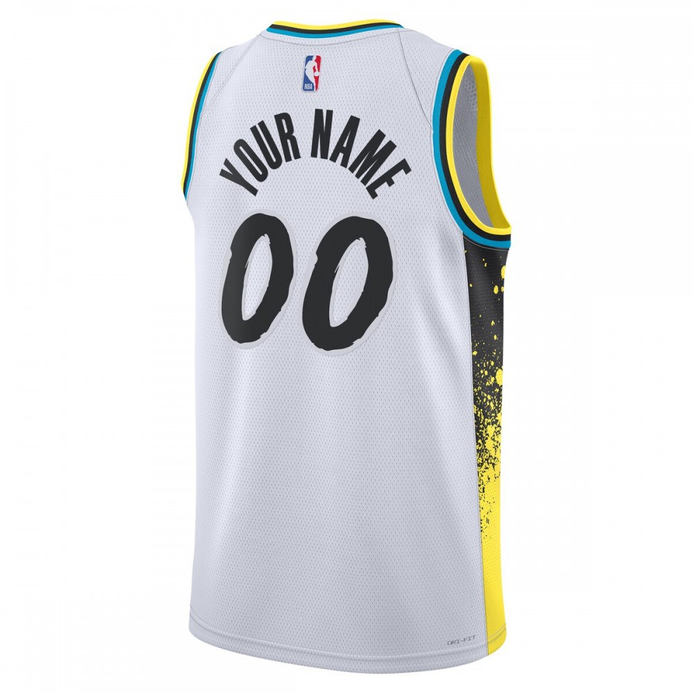Indiana Pacers Nike Unisex 2024/25 Custom Swingman Jersey - City Edition - White