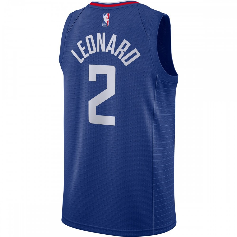 Kawhi Leonard LA Clippers Nike 2020/21 Swingman Jersey - Royal - Icon Edition