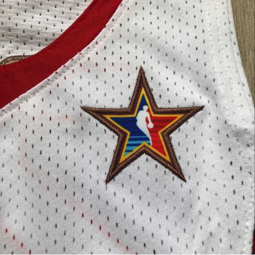 Men's All-Star West 2009 Kobe Bryant #24 White Hardwood Classics Jersey
