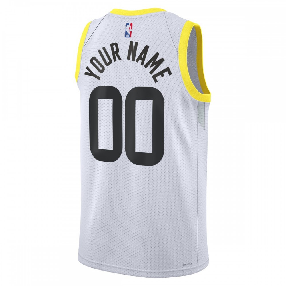 Utah Jazz Nike Unisex 2022/23 Swingman Custom Jersey White - Association Edition