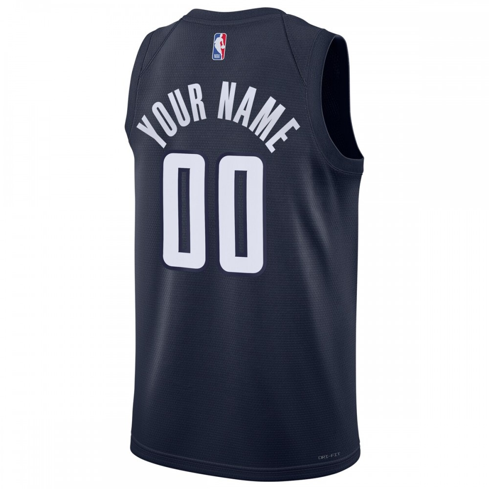 Washington Wizards Jordan Brand Unisex 2024/25 Custom Swingman Jersey - Statement Edition - Navy