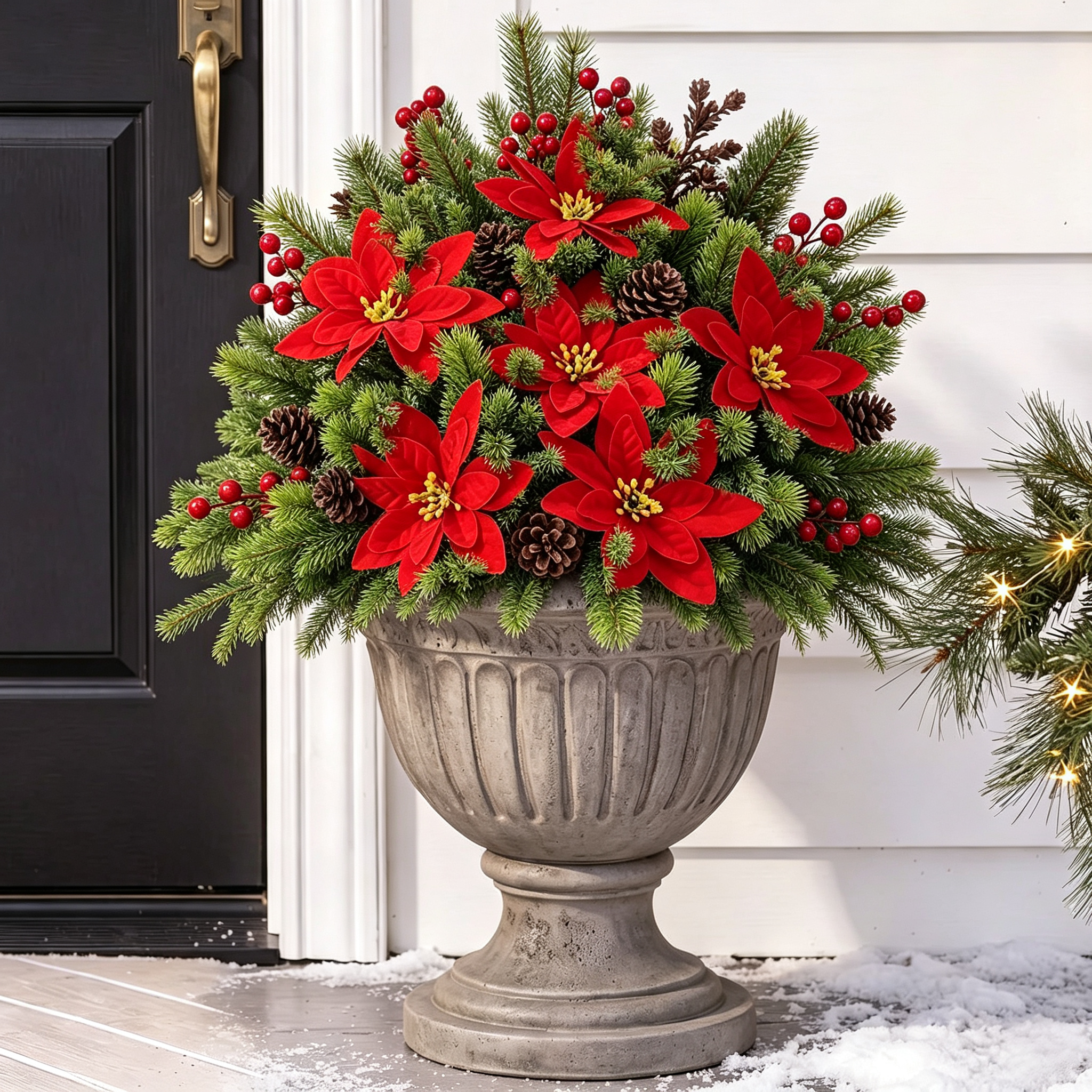 🌺Last Day 50% OFF🔥🎅Christmas Poinsettia Planter Inserts