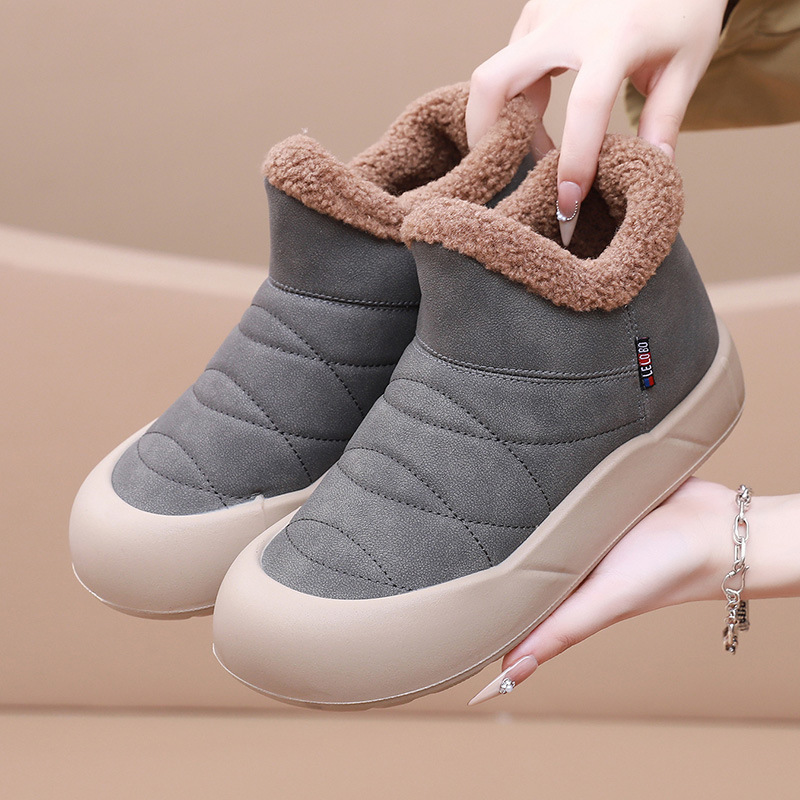 Women’s Winter Warm Snow Boots – Stylish, Waterproof & Non-Slip Design