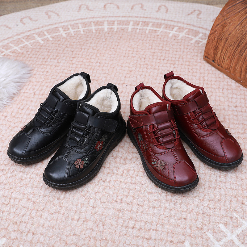 Women’s Cozy Winter Boots – Retro Style with Warm Lining