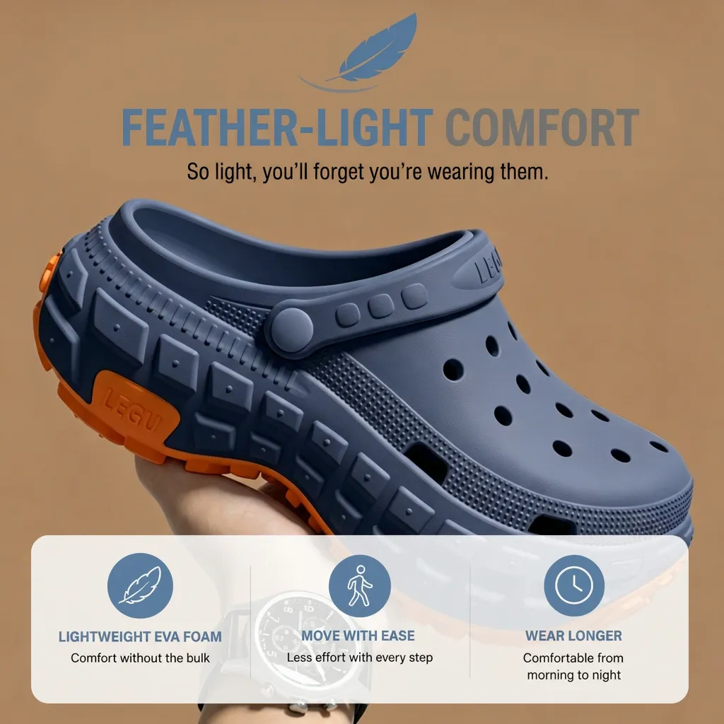 LUVIACAMP™Outdoor-Grade Men's Clogs