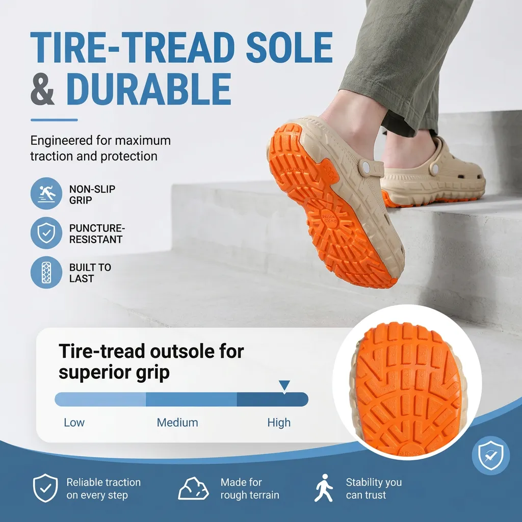 LUVIACAMP™Outdoor-Grade Men's Clogs