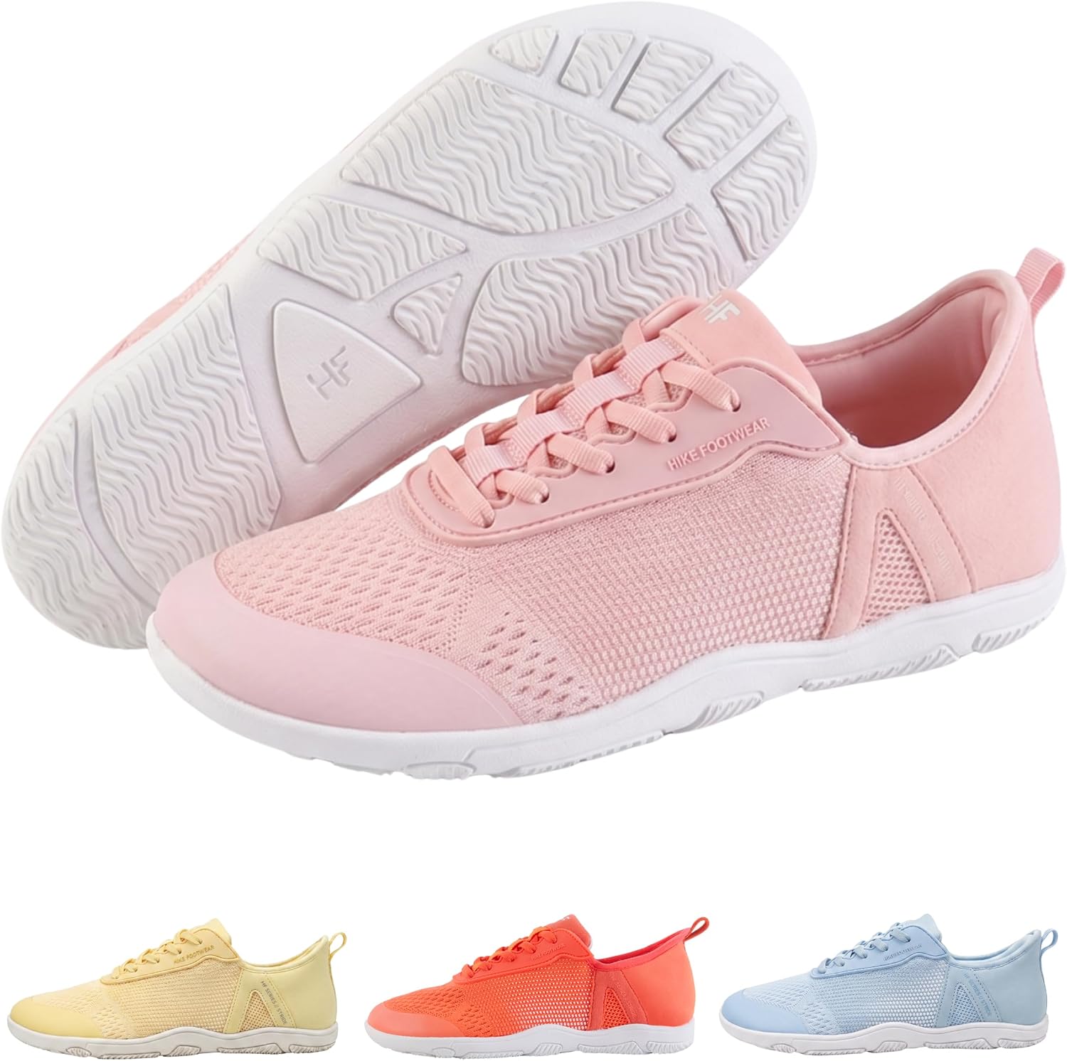 Hike Footwear HF Stride – Hands-Off & Ergonomic Barefoot Shoes for Women Men, Thin Sole & Ultra-Light, Effortless Daily Wear Unisex