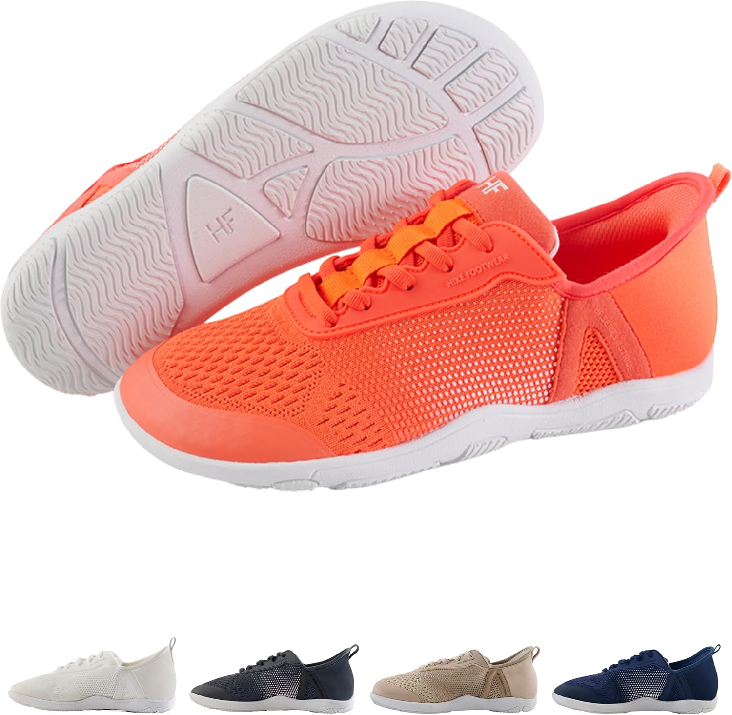 Hike Footwear HF Stride – Hands-Off & Ergonomic Barefoot Shoes for Women Men, Thin Sole & Ultra-Light, Effortless Daily Wear Unisex