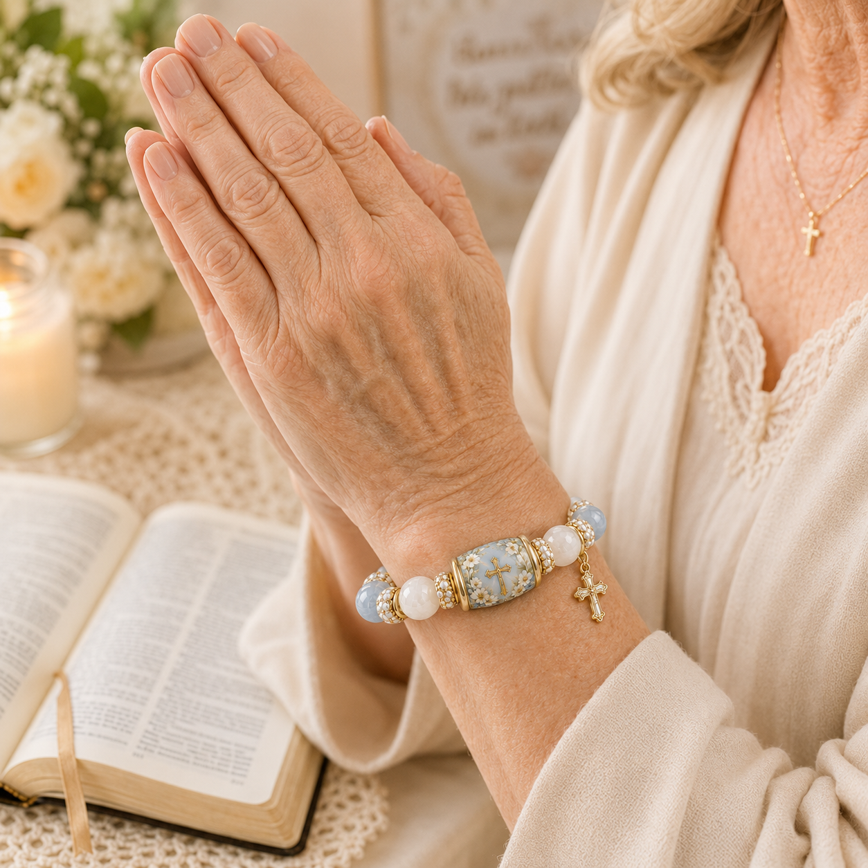 ✝️ Faith, Hope & God’s Blessings 🤍 | 2026 Limited Edition Bracelet
