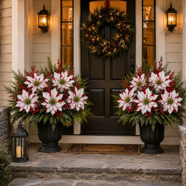 Big Christmas Sale 70%OFF🔥Christmas Poinsettia Planter Inserts
