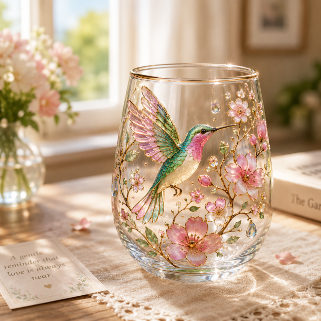 Hummingbird Morning Bliss Mug