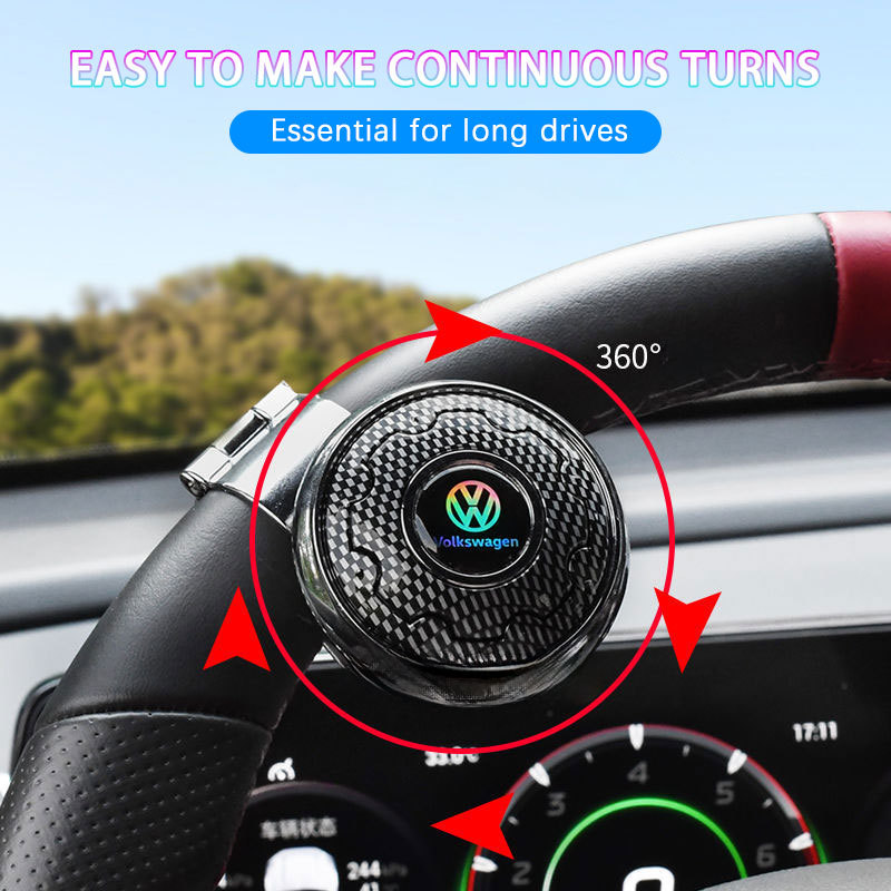 Car Steering Wheel Booster Free Custom Logo