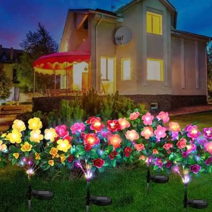 Last Day 70% OFF- 🌺Solar fluorescent garden light🔥