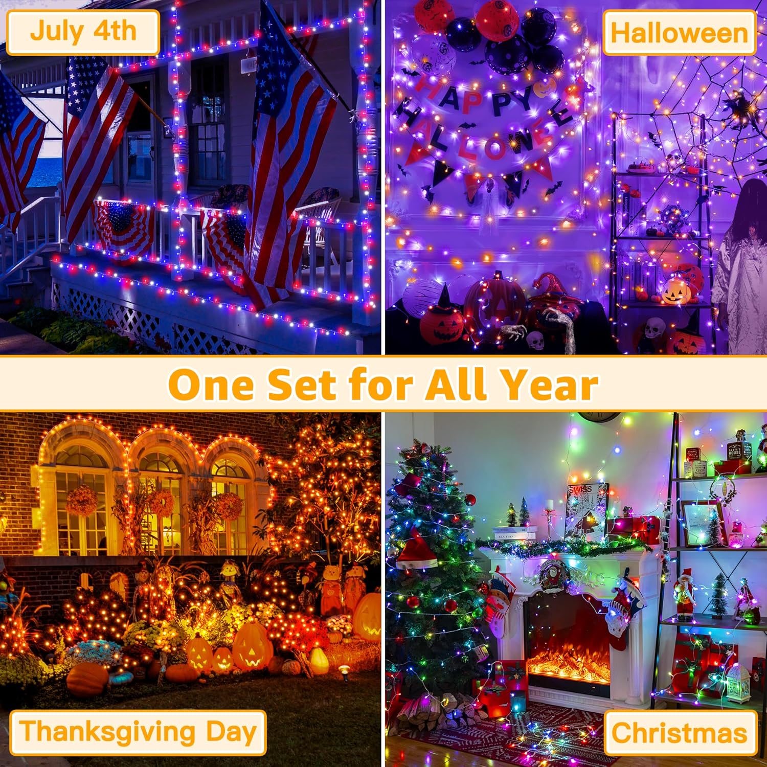 LAST DAY 49% OFF 🔥Multicolor Led Animated Outdoor Lightshow