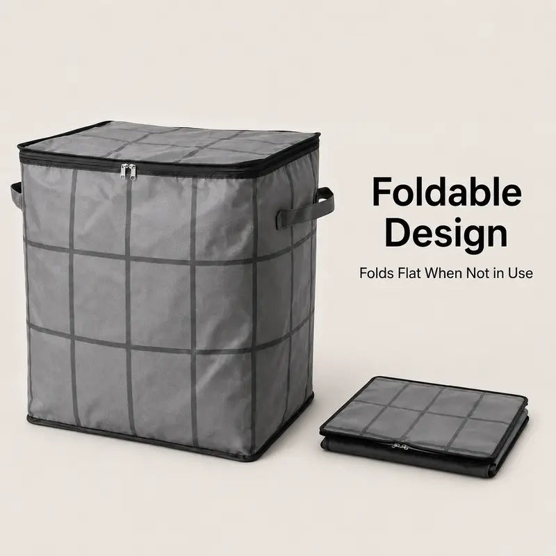 XXL foldable gray storage bag