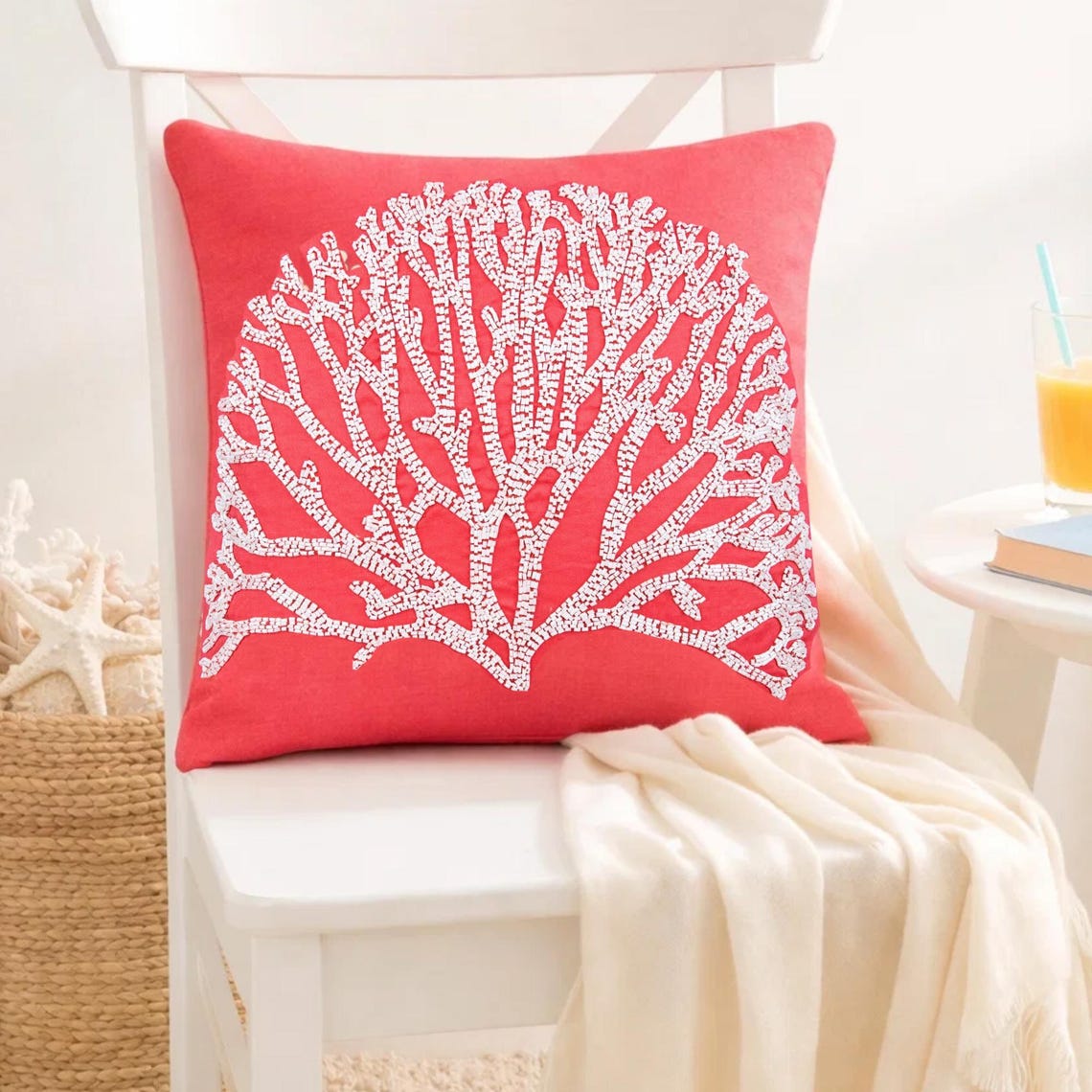 Botanical Forest throw pillow cover, product view 11