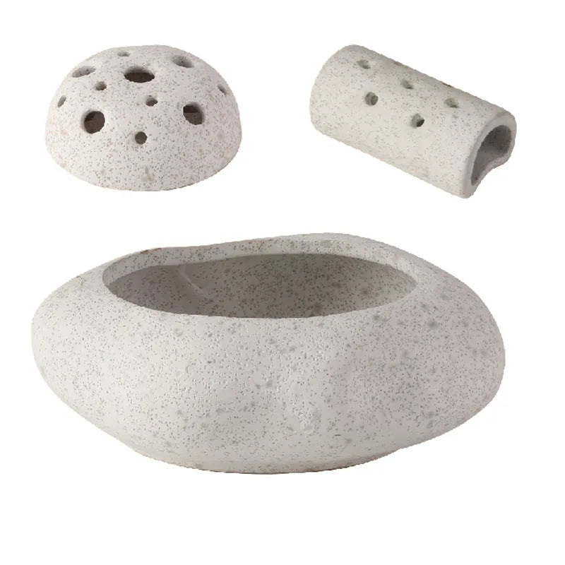 Lotus Ceramic Seedpod Planter Set product detail view 5