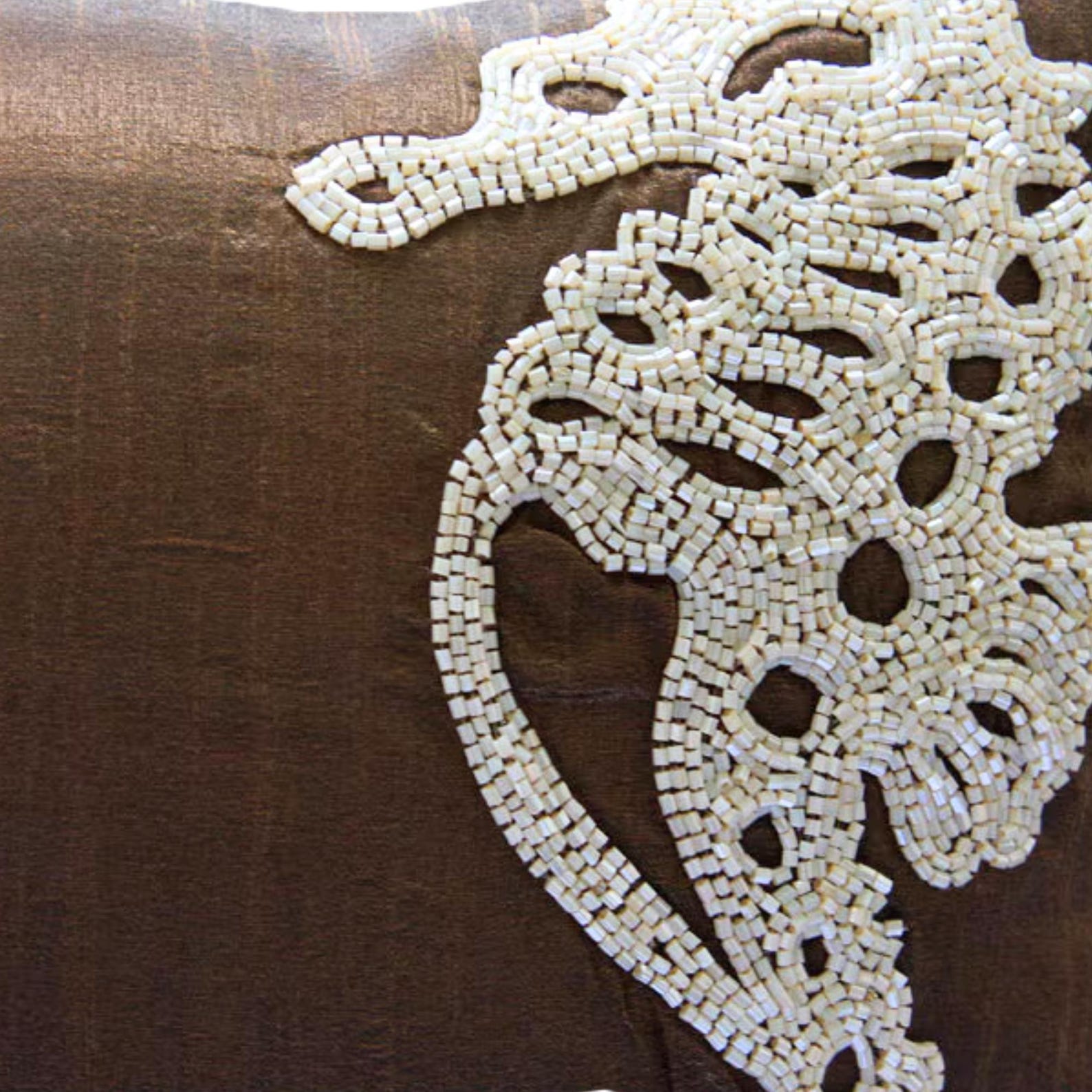 Seahorse Pattern throw pillow cover, product view 7