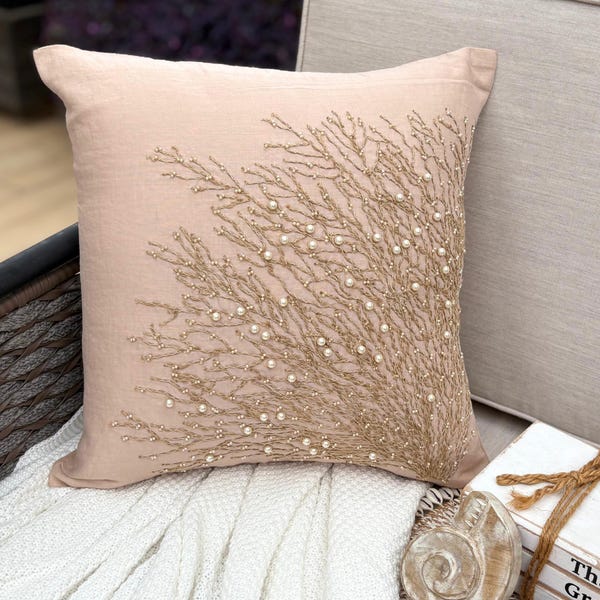 Scattered Shell throw pillow cover, product view 43